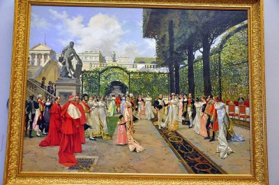 François Flameng - Reception at Compiegne in 1810 (1894) - 0741