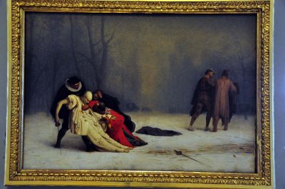 Jean-Lon Grme - Duel after a masquerade (1857) - 0744
