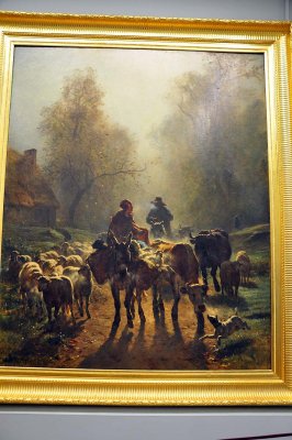 Constant Troyon - Departure for the market, autumn morning (1859) - 0753