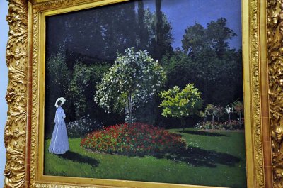 Claude Monet - Lady in the garden (1867) - 0770