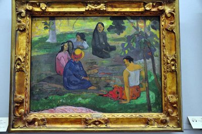 Paul Gauguin - Les Parau Parau, Conversation (1891) - 0809