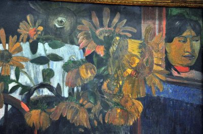 Paul Gauguin - Sunflowers (1901), detail  - 0825
