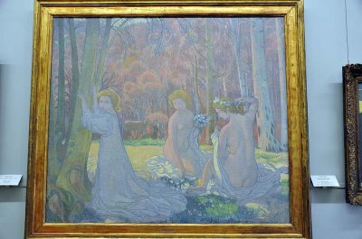 Maurice Denis - Figures in a spring landscape - Sacred grove (1897) - 0839