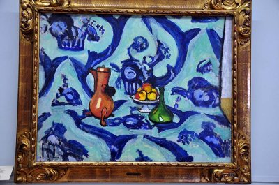 Henri Matisse - Still life with blue tablecloth (1909) - 0866