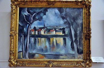 Maurice de Vlaminck - Small town on the Seine (1909) - 0918