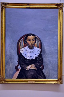 Andr Derain - Portrait of a young girl in black (1913-1914) - 0928