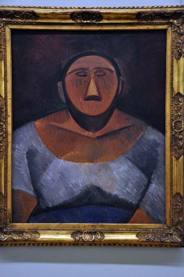 Pablo Picasso - Farm woman - half length (1908) - 0942