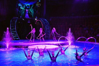 Circus on water show, Bolshoi St Petersburg State Circus - 1041