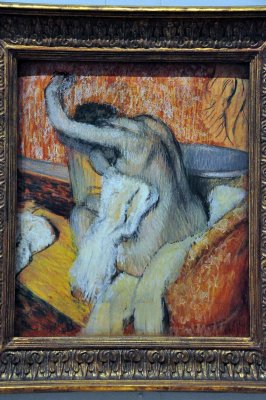 Edgar Degas - After the bath, woman drying herself (1895-1900) - 3237