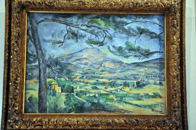 Paul Czanne - The montagne Sainte-Victoire (1887) - 3294