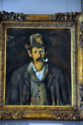 Paul Cézanne - Man with a pipe (1892) - 3299