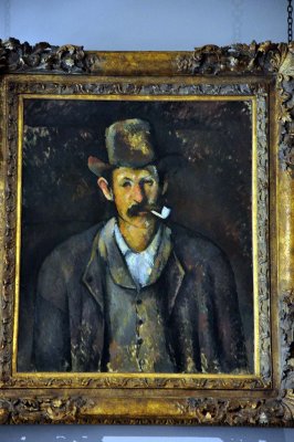 Paul Czanne - Man with a pipe (1892) - 3299