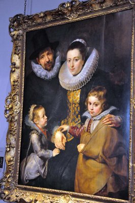 Peter Paul Rubens - The family of Jan Brueghel the Elder (1613-1615) - 3320