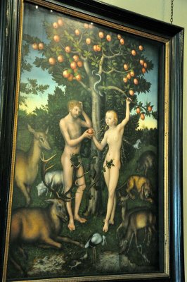 Lucas Cranach the Elder - Adam and Eve (1526) - 3327