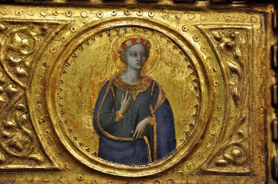 Fra Angelico - Predella panel (after 1421) - Sainte Cecilia - 3356