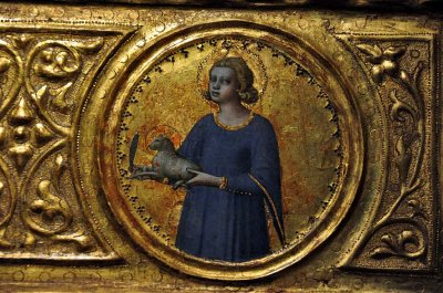Fra Angelico - Predella panel (after 1421) - Sainte Agnes - 3361
