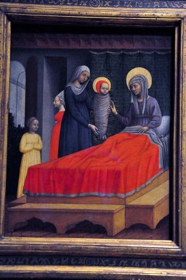 Antonio Vivarini - The birth of St Augustine (1440-1450) - 3365