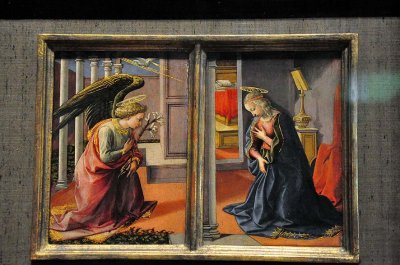 Francesco Pesellino - The Annunciation (1450-1455) - 3367