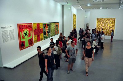 Keith Haring The Political line Exhibition, Muse d'art moderne de la ville de Paris - 5376