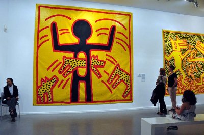 Keith Haring The Political line Exhibition, Muse d'art moderne de la ville de Paris - 5377