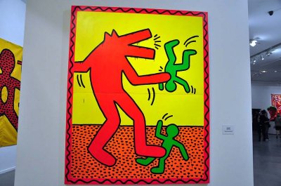 Keith Haring The Political line Exhibition, Muse d'art moderne de la ville de Paris - 5382