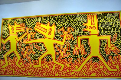 Keith Haring The Political line Exhibition, Muse d'art moderne de la ville de Paris - 5383