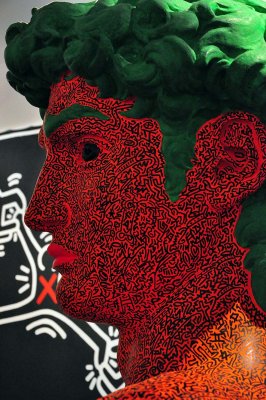 Keith Haring The Political line Exhibition, Muse d'art moderne de la ville de Paris - 5397