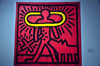 Keith Haring The Political line Exhibition, Muse d'art moderne de la ville de Paris - 5412