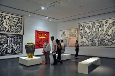 Keith Haring The Political line Exhibition, Muse d'art moderne de la ville de Paris - 5414