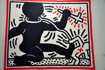 Keith Haring The Political line Exhibition, Muse d'art moderne de la ville de Paris - 5421