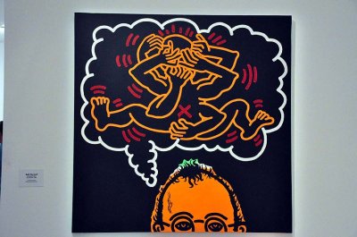 Keith Haring The Political line Exhibition, Muse d'art moderne de la ville de Paris - 5431