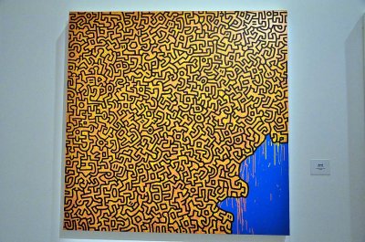Keith Haring The Political line Exhibition, Muse d'art moderne de la ville de Paris - 5432
