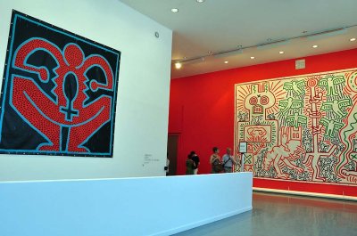 Keith Haring The Political line Exhibition, Muse d'art moderne de la ville de Paris - 5439