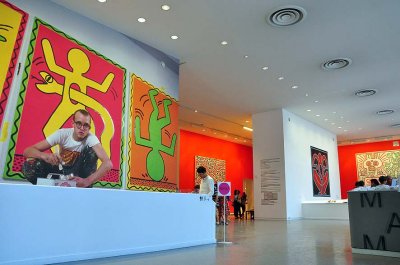 Keith Haring The Political line Exhibition, Muse d'art moderne de la ville de Paris - 5447