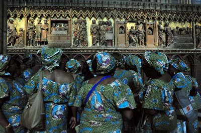 Touristes  Notre-Dame de Paris - 5506