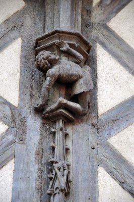 Dtail, Maison des acrobates (1470) - Blois - 6640