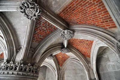 Plafond de l'Escalier, Chteau de Blois - 6855