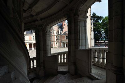 Escalier Franois 1er, Chteau de Blois - 6875