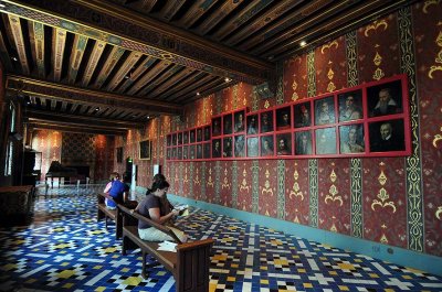 Galerie de la Reine, appartements Franois 1er - Chteau de Blois - 6886