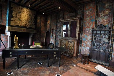 Salon no Renaissance, appartements Henri III  - Chteau de Blois - 6911