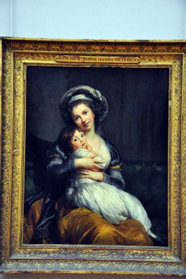 Elisabeth-Louise Vige-Lebrun - Madame Vige-Lebrun et sa fille (1786) - 0457