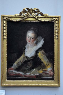 Jean-Honor Fragonard (1732-1806) - Portrait d'Anne-Louise Brillon de Jouy, ou l'Etude - 0474