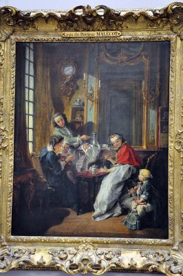 François Boucher - Le déjeuner (1729) - 0534