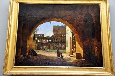 Marius Granet - Vue intrieure du Colise  Rome (1804) - 0601