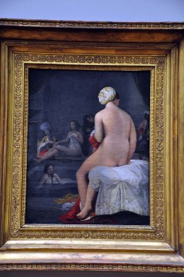 Jean-Auguste-Dominique Ingres - La petite baigneuse - Intérieur de harem (1828) - 0627