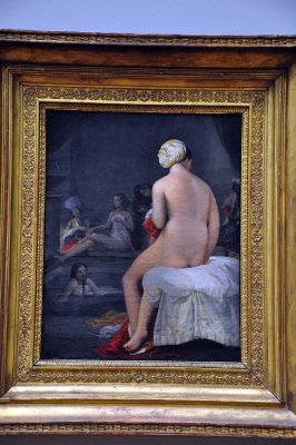 Jean-Auguste-Dominique Ingres - La petite baigneuse - Intrieur de harem (1828) - 0627