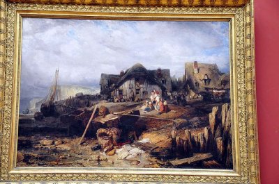 Eugne Isabey (1803-1886) - Plage  mare basse - 0644