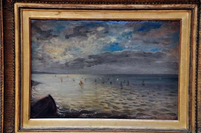 Eugne Delacroix - La mer vue des hauteurs de Dieppe (1852) - 0655