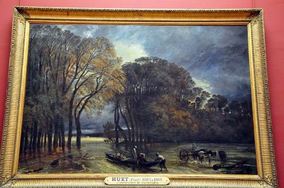 Paul Huet (1803-1869) - L'inondation de Saint-Cloud - 0676