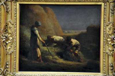 Jean-Franois Millet - Les botteleurs de foin (Salon de 1850) - 0705